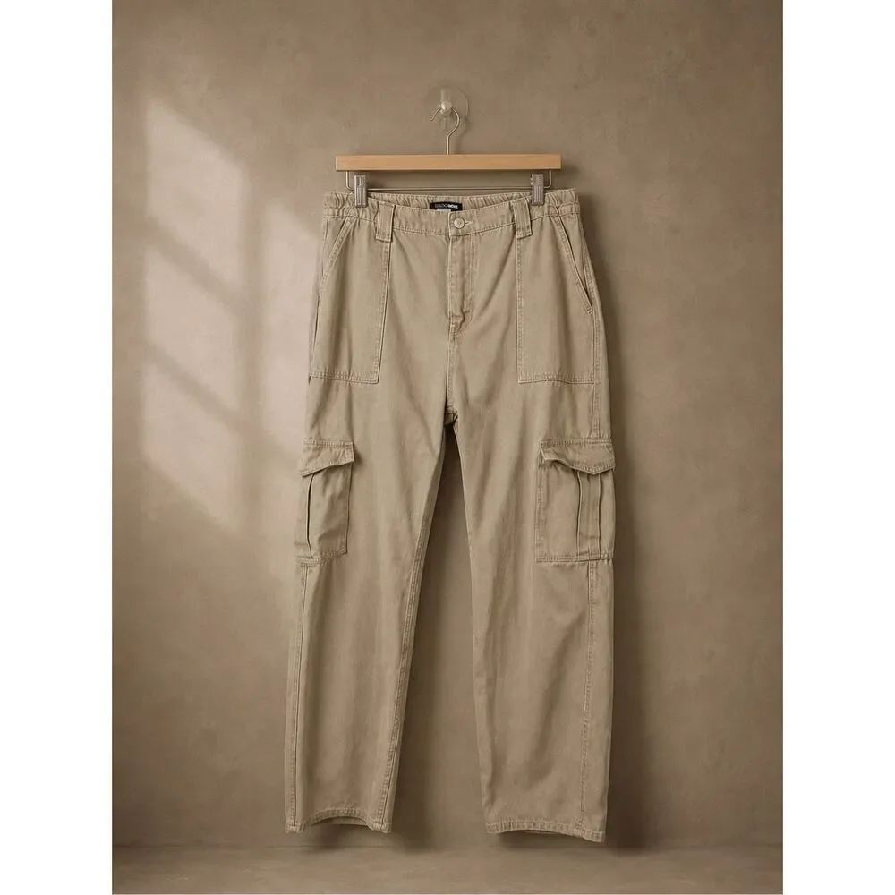 FASHION NOVA Sz 15 beige cargo pants
